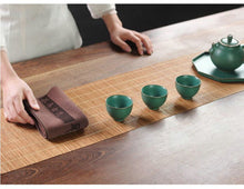 Load image into Gallery viewer, Tea Towel Napkin Brown L39cm * W30cm* Thickness 0.25cm - King Tea Mall
