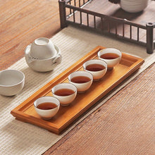 將圖片載入圖庫檢視器 Bamboo Tea Tray / Saucer - King Tea Mall