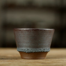 Load image into Gallery viewer, Handmade Crystal Iron Casting Like Glazed Porcelain Tea Cup, Gongfu Teacup, 2 Styles,