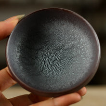 將圖片載入圖庫檢視器 Handmade Crystal Iron Casting Like Glazed Porcelain Tea Cup, Gongfu Teacup, 2 Styles,