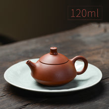 將圖片載入圖庫檢視器 Yixing &quot;He Dou&quot; Teapot 120cc &quot;Qing Shui Ni&quot; Mud - King Tea Mall
