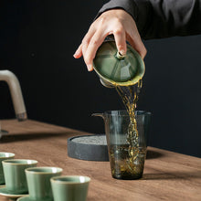 Laden Sie das Bild in den Galerie-Viewer, Handmade Yue Kiln Green Porcelain 100ml &quot;Gai Wan&quot;,  50ml &quot;Tea Cup&quot; Gaiwan teacup tea wares teasers gongfu tea 