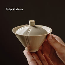 Load image into Gallery viewer, Handmade Yue Kiln Green Porcelain 100ml &quot;Gai Wan&quot;,  50ml &quot;Tea Cup&quot; Gaiwan teacup tea wares teasers gongfu tea 