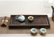Carica l&#39;immagine nel visualizzatore di Gallery, Bamboo Tea Tray with Water Tank 2 Variations Big / Small - King Tea Mall