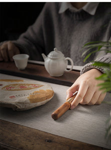 [Free Shipping] Artisanal Tea Needle/Knife with Wooden Handle