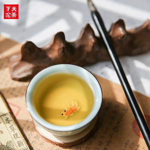 2020 Xiaguan "Song He Tie Bing - 8653" ( Pine & Crane Iron Cake) 357g Puerh Raw Tea Sheng Cha    yunnan china tea chinese tea gongfucha pu-erh puer pu'erh 