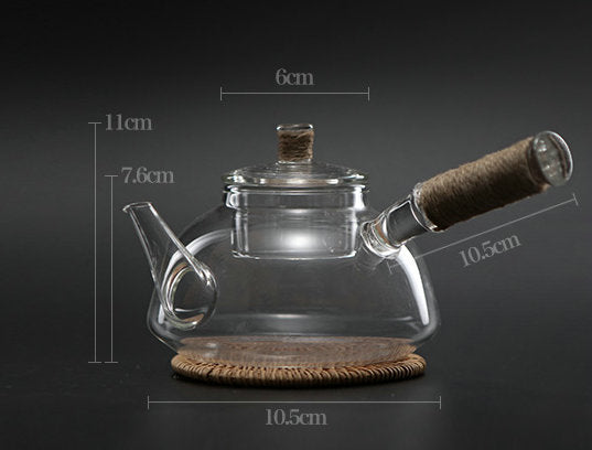ChaoZhou Sha Tiao Heat-Resistant Borosilicate Glass Water Boiling Ke