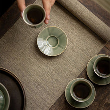 Carica l&#39;immagine nel visualizzatore di Gallery, Handmade Yue Kiln Green Porcelain 100ml &quot;Gai Wan&quot;,  50ml &quot;Tea Cup&quot; Gaiwan teacup tea wares teasers gongfu tea 