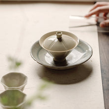 Carica l&#39;immagine nel visualizzatore di Gallery, Handmade Yue Kiln Green Porcelain 100ml &quot;Gai Wan&quot;,  50ml &quot;Tea Cup&quot; Gaiwan teacup tea wares teasers gongfu tea 