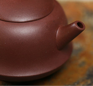 Dayi "Yuan Zhong" (Round Clock) Yixing Teapot in Zi Ni Clay