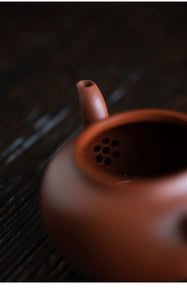 Yixing "Si Yuan" Teapot 110cc " Zhao Zhaung Zhu Ni " Mud