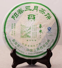 Cargar imagen en el visor de la galería, 2008 DaYi &quot;Chun Shui&quot; (Spring) Cake 357g Puerh Sheng Cha Raw Tea - King Tea Mall