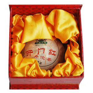 2011 XiaGuan "Kai Men Hong" (Luckiness) Tuo 250g Puerh Sheng Cha Raw Tea - King Tea Mall