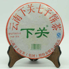 Cargar imagen en el visor de la galería, 2009 XiaGuan &quot;FT8653-9&quot; Cake 357g Puerh Raw Tea Sheng Cha - King Tea Mall