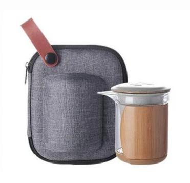 Portable Gongfu Tea Set for Travelling 2 Color Variations - King Tea Mall