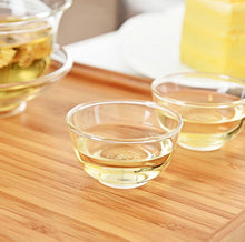 將圖片載入圖庫檢視器 Glass Tea Cups 3 piece/set 30ml/pcs Heat-Cold Resistant Transparent - King Tea Mall
