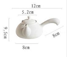 將圖片載入圖庫檢視器 Chaozhou &quot;Sha Tiao&quot; Water Boiling Kettle in White Clay 420ml