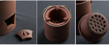 Cargar imagen en el visor de la galería, Chaozhou Pottery &quot;Xiang Hu&quot; Water Boiling Kettle 590ml with &quot;Ti Liang&quot; Dual-Use Stove