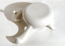 Cargar imagen en el visor de la galería, Chaozhou &quot;Sha Tiao&quot; Water Boiling Kettle in White Clay 420ml