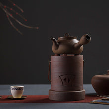 將圖片載入圖庫檢視器 Chaozhou Pottery &quot;Xiang Hu&quot; Water Boiling Kettle 590ml with &quot;Ti Liang&quot; Dual-Use Stove