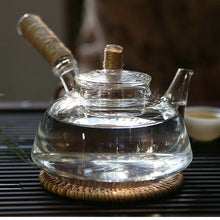 Load image into Gallery viewer, ChaoZhou &quot;Sha Tiao&quot; Heat-Resistant Borosilicate Glass Water Boiling Kettle around 700ml