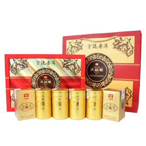 2017 DaYi "Gong Ting Pu'Er" (Royal Palace Puerh ) Loose Leaf 300g Puerh Shou Cha Ripe Tea - King Tea Mall