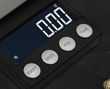 Cargar imagen en el visor de la galería, Sleek Digital Tea Scale with Versatile Units 0.1-500g