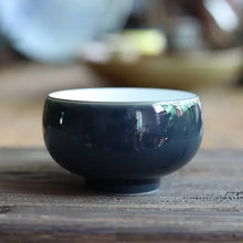 Load image into Gallery viewer, Ancient Blue Porcelain Tea Cup 60cc, for Chinese Gongfu Chadao - photo 8