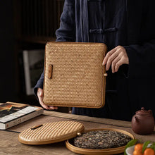 Load image into Gallery viewer, Bamboo Box for Storaging Puerh / White Tea Cake - photo 6