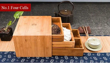 Laden Sie das Bild in den Galerie-Viewer, Bamboo Storage Case for Puerh / Tea Cake etc. - King Tea Mall