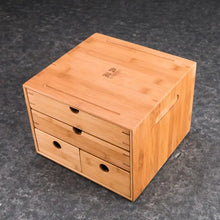 Laden Sie das Bild in den Galerie-Viewer, Bamboo Storage Case for Puerh / Tea Cake etc. - King Tea Mall