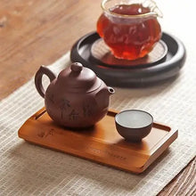 將圖片載入圖庫檢視器 Bamboo Tea Tray / Saucer - King Tea Mall
