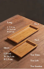 將圖片載入圖庫檢視器 Bamboo Tea Tray / Saucer - King Tea Mall
