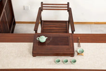 Load image into Gallery viewer, Bamboo Tea Tray Shuang Yu ( Twin Fishes) / Board / Saucer with Water Tank - photo 3
