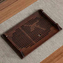 Load image into Gallery viewer, Bamboo Tea Tray Sparrow Board / Saucer with Water Tank, 3 Sizes. - photo 4