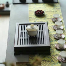 Load image into Gallery viewer, Bamboo Tea Tray with Plastic Water Tank  L37*W26*H7cm - King Tea Mall