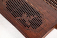 Load image into Gallery viewer, Bamboo Tea Tray Xi Shang Mei Shao (Lucky Sparrow) / Board / Saucer with Water Ta - photo 10