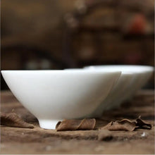 Load image into Gallery viewer, Blue and White Porcelain, 2 Kinds of Tea Cups, 40cc*4pcs, Geng Du Yu Qiao - photo 4