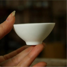 Load image into Gallery viewer, Blue and White Porcelain, 2 Kinds of Tea Cups, 40cc*4pcs, Geng Du Yu Qiao - photo 6