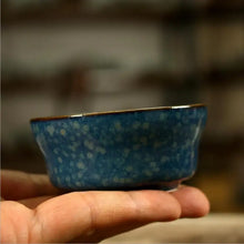 Load image into Gallery viewer, Blue Gold Glaze Porcelain, Tea Cup, 4 Variations, 35-90cc, - photo 6