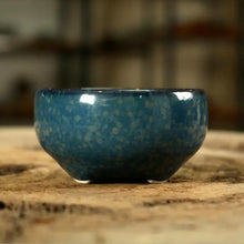 Load image into Gallery viewer, Blue Gold Glaze Porcelain, Tea Cup, 4 Variations, 35-90cc,