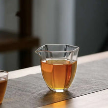 Load image into Gallery viewer, Borosilicate Glass Hexagon Gong Dao Bei (Pitcher) 230ml