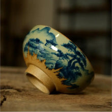 Load image into Gallery viewer, Celadon Glaze Porcelain, Tea Cups, 2 Kinds of Tea Cups 90cc. - photo 2