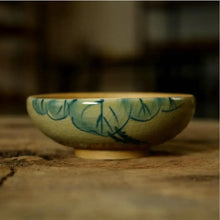 Load image into Gallery viewer, Celadon Porcelain, Lotus &amp; Fish Tea Cup, 80cc