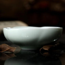 Load image into Gallery viewer, Celadon Porcelain, Lotus Tea Cup, 40cc - photo 2