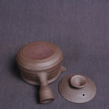 Load image into Gallery viewer, Chaozhou Pottery Lotus Leaf Water Boiling Kettle around 920ml - photo 3