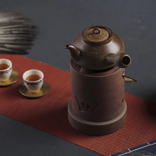 Charger l'image dans la galerie, Chaozhou Pottery Xiang Hu Water Boiling Kettle 590ml with Ti Liang Dual-Use Stov - photo 3