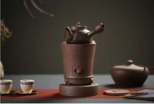 Load image into Gallery viewer, ChaoZhou Pottery Zheng Zhi Lu(Honest Stove), Gao Sheng Hu (Arising Kettle) 430ml - photo 13