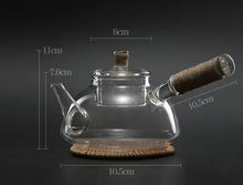 Load image into Gallery viewer, Chaozhou Sha Diao Borosilicate Glass Water Boiling Kettle 700ml - photo 2