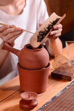Cargar imagen en el visor de la galería, Chaozhou Sha Diao Water Boiling Kettle 500ml with Alcohol Stove - photo 14